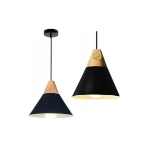 Retro mennyezeti lámpa Loft Scandi C fekete Kiárusítás