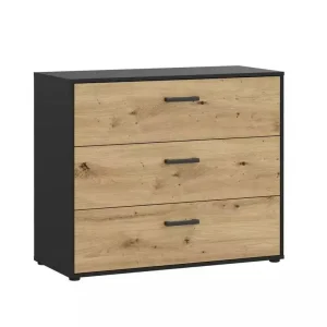 Csak ma Tasmania (OKYK212-M625) 3 fiókos komód - artisan tölgy