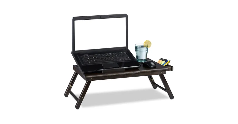 ZOTRA Bambusz Laptop Asztal Biztonságos vásárlás