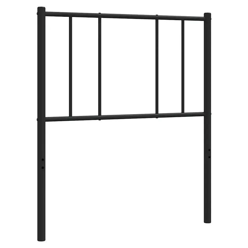 fekete fém fejtámla 100 cm Kiárusítás