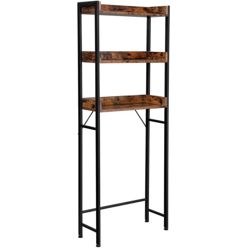 Azonnal elérhető Wc feletti tárolóállvány, mosógép polc 63 x 165 x 25 cm