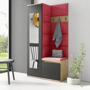 MIA 13-as kárpitozott előszobafal, élénk színekben Outlet